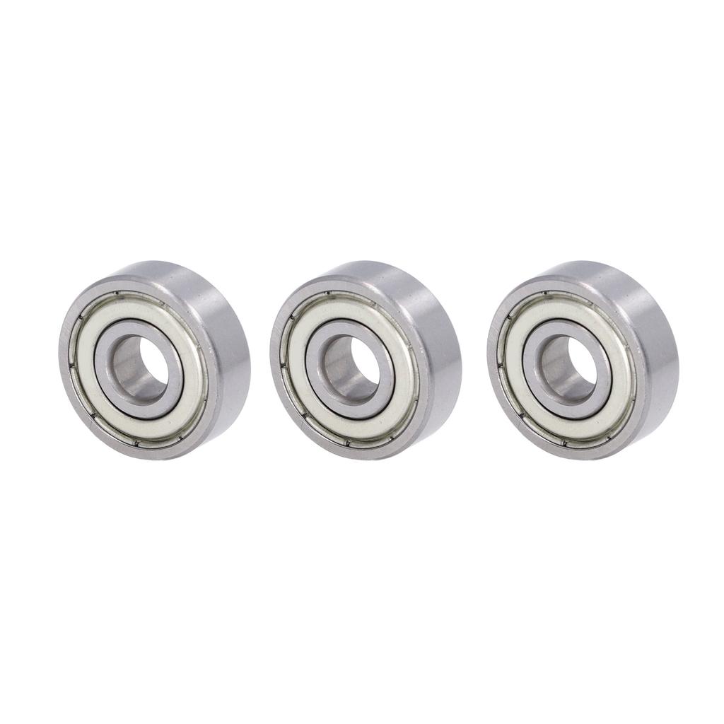 20PCS Miniature Ball Bearings Lightweight Iron Sealed Deep Groove Bearing Radial and Axial Load