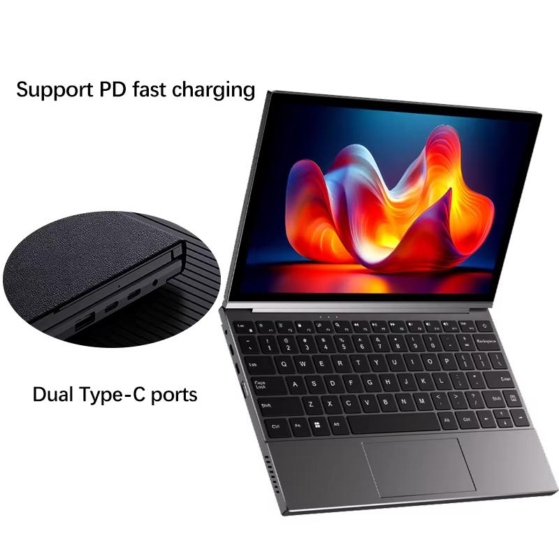 10,95 Zoll 2-in-1 Laptop-Tablet Intel Core i5-1235U 16 GB RAM 512 GB SSD Touchscreen Windows 11 WiFi 6 Bluetooth 5.2
