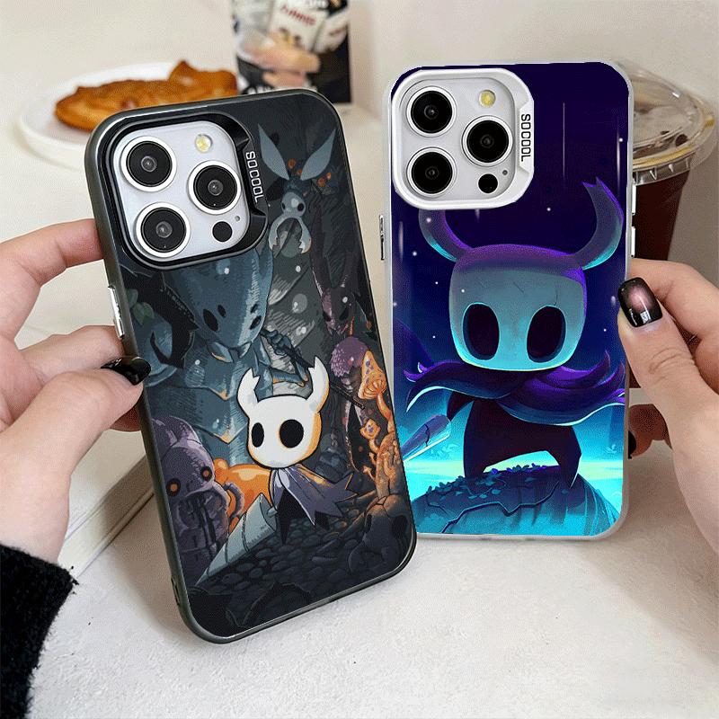 H-Hollow K-Knight Game Soft Phone Case for iPhone 15 16 17 Pro Max 17Air 16E 14 Plus 13 12 Mini Shockproof Cover Back Shell