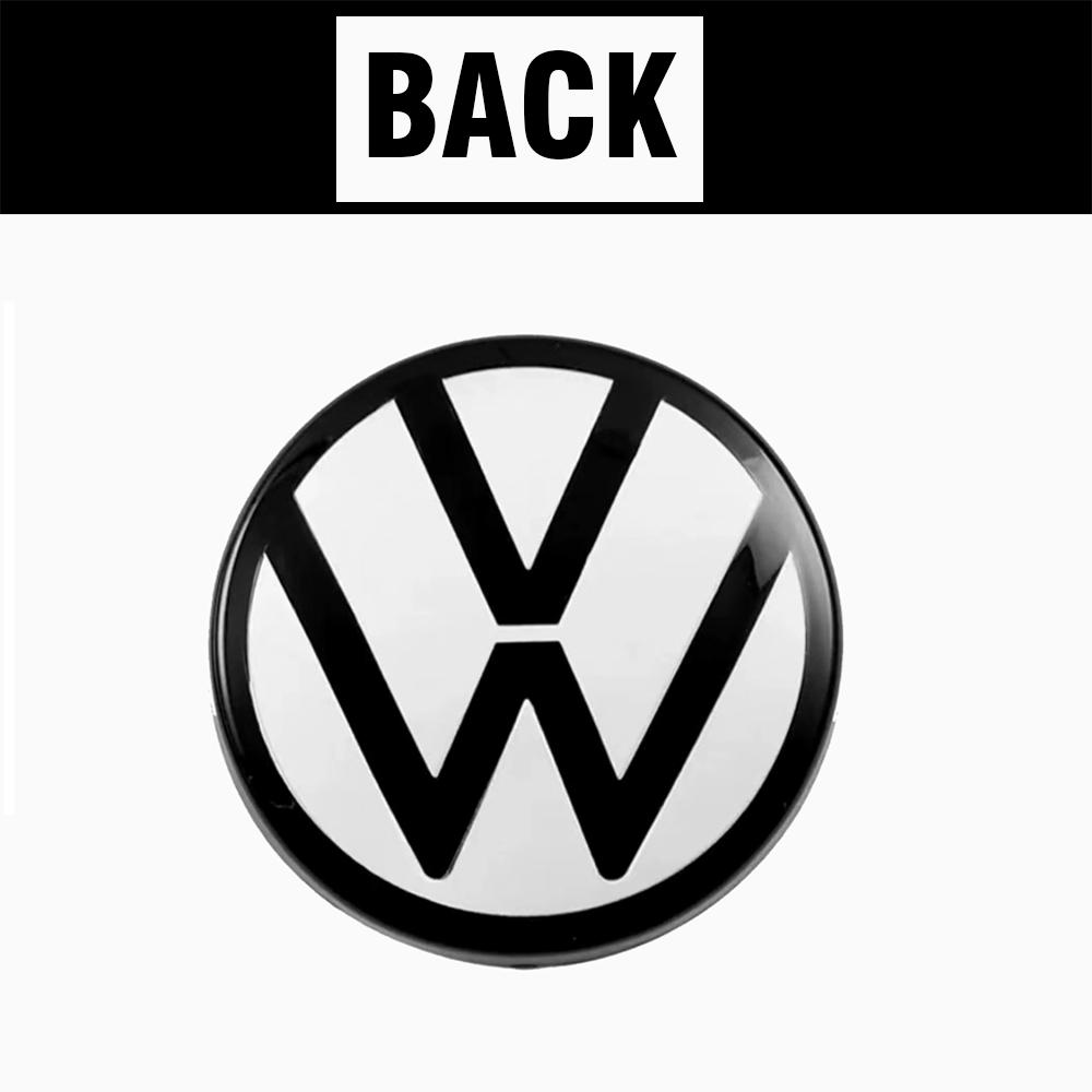 For Volkswagen VW 1/2Pc For Volkswagen VW Golf 6 MK6 MK8 Golf 7 MK7 7.5 Golf 8 VARIANT Car Front Hood Emblem Boot Badge Front Grille Logo Sticker
