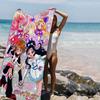 Smile Precure Niedliche Anime Große Mikrofaser Strandtücher Schnelltrocknendes Handtuch Sandstrandtücher Poolhandtuch Für Reisen Schwimmbad Yoga
