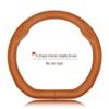 Genuine Leather Luxgen Steering Wheel Cover - Universal Fit for U6, Big 7, S5, U5, 7MPV, Na 5, Rui 3 Models