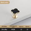 Oukali Four Leaf Zinc Alloy Furniture Mix Color Cabinet Handles Knobs