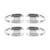Car Decoration Door Bowl Handle Cover For Toyota  2010-2015 Silver Cars Accessories Exterior Styling Upgrade