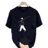 Trendy Brand Short-Sleeved Pure Cotton Men'S Printed T-Shirt Trendy Men'S And Women'S Versatile Round Neck T-Shirt Men'S