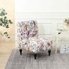New Color Elastic Printing Armless Fat Chair Cover Amazon Hot Sale Single Armless Sofa Chair Cover