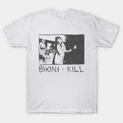 Bikini Kill Music Cotton White Full Size Unisex Shirt BS1846