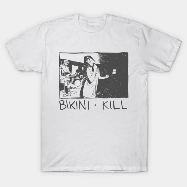 Bikini Kill Music Cotton White Full Size Unisex Shirt BS1846 XL