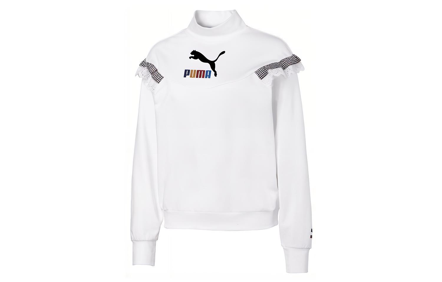 PUMA X TYAKASHA Sweatshirts Women s Turtleneck Moderate Regular 595555-02 L