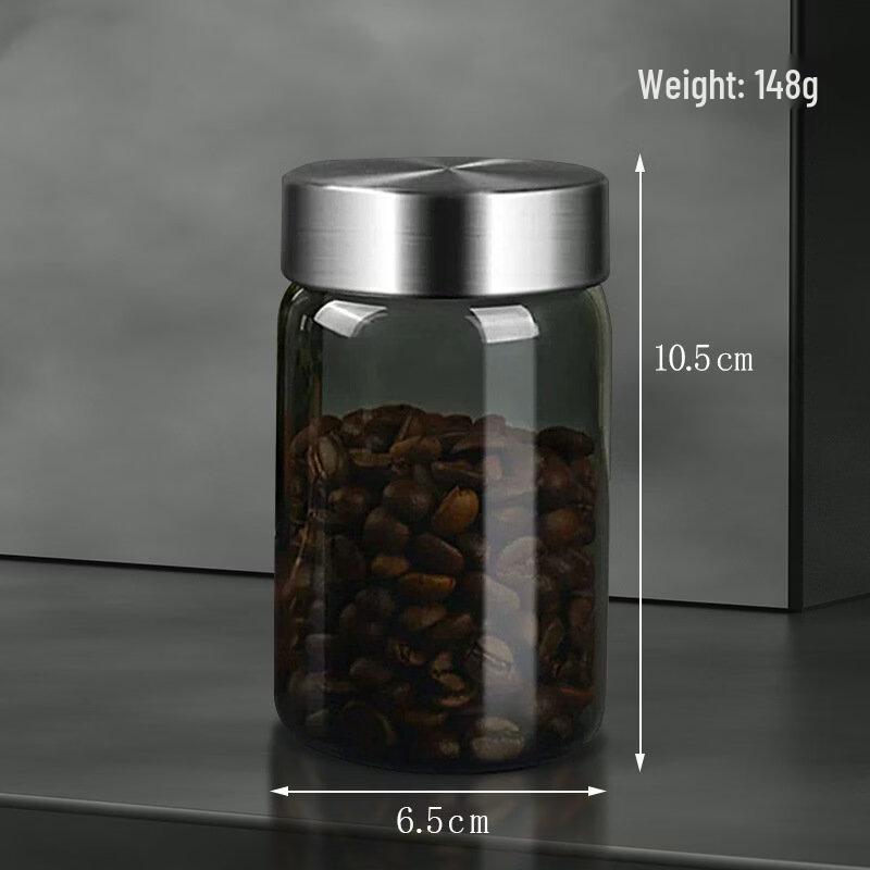 ZISIZ Light-Proof Steamable Glass Storage Jars