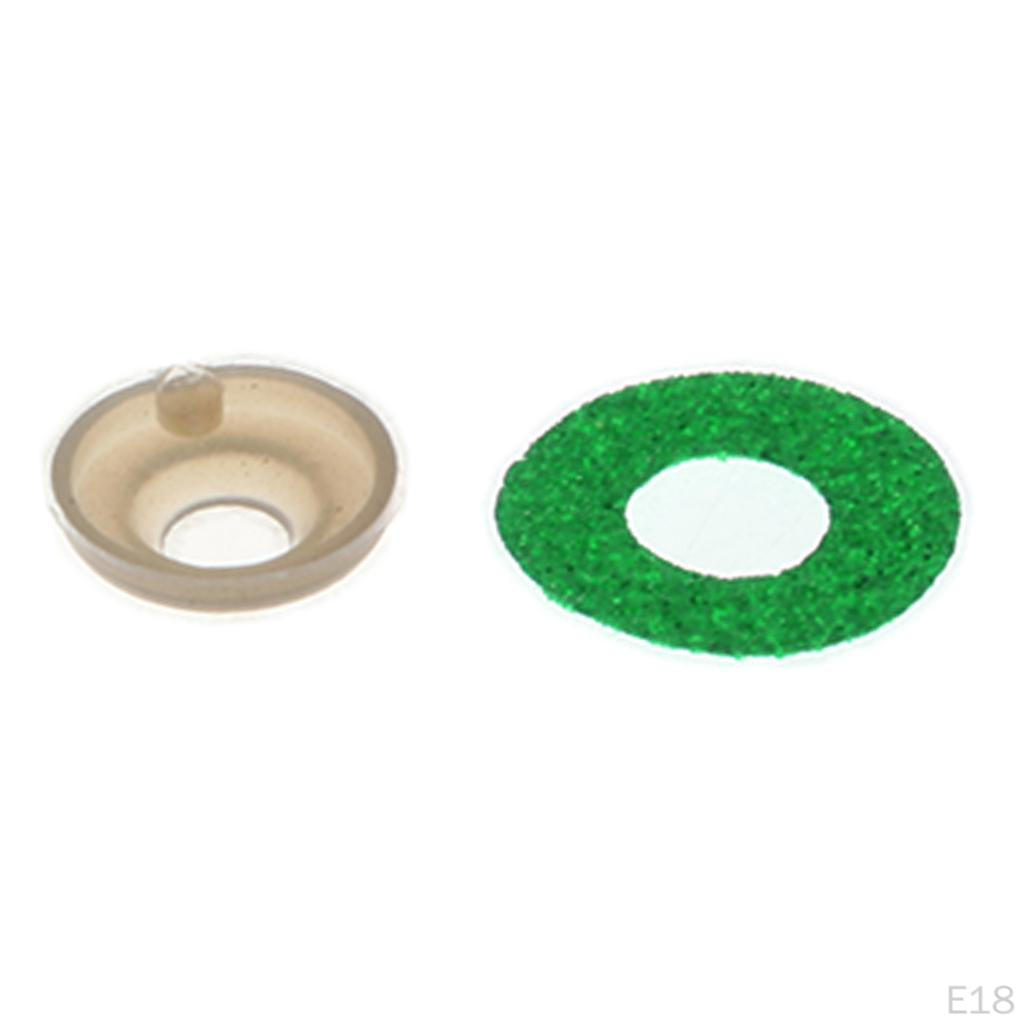 10x Glitter Safety Teddy , 24mm
