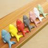 Ceramic Drawer Knob Fish Shape Door Handles Cute Cupboard Knob  for Kids Room
