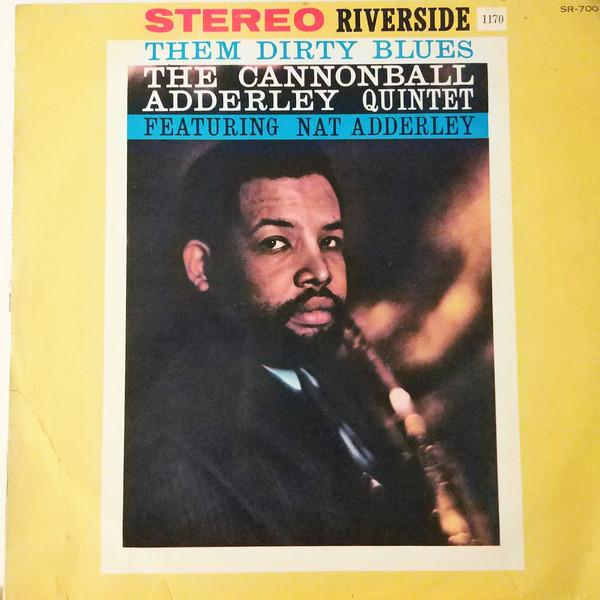 LP Record CANNONBALL ADDERLEY - Them Dirty Bluse SR7001 RIVERSIDE Japan Jazz Used