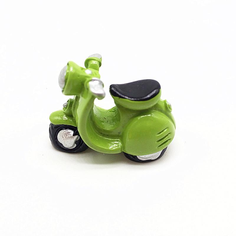 Мотоцикл Миниатюра Сад Дом Бонсай Украшение Миниатюрный Мини Смола Ремесло Орнаменты Микро Декор Сделай Сам
