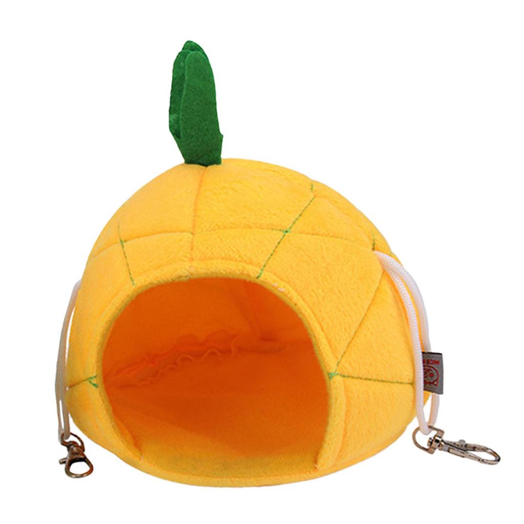 Hamsterbett, Versteck für Kleintiere, süßes Hamster-Hängehaus, warmes Meerschweinchenbett für den Schlaf von Eichhörnchen, Mäusen, Chinchillas und Igeln