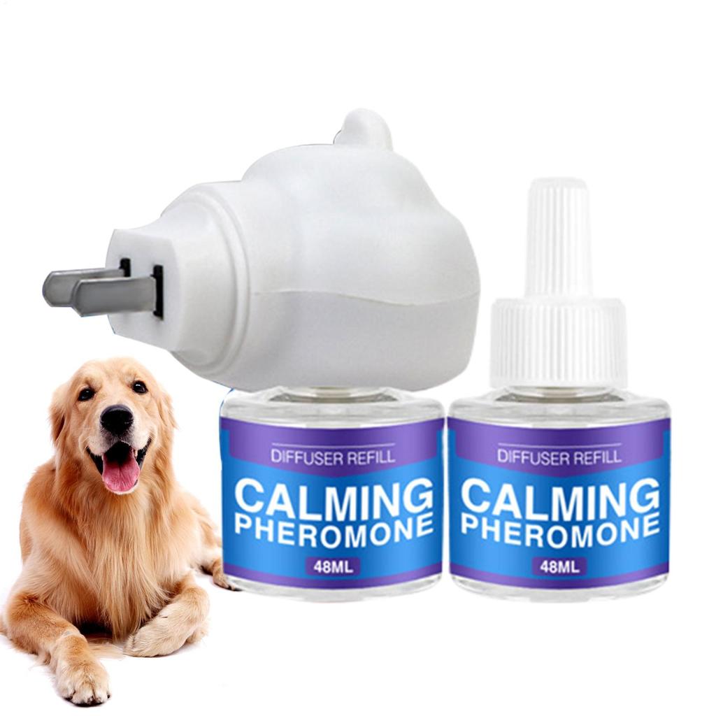 Pet Dog Pheromones Calming Diffuser Cat Reduce Aggression Pheromone Diffuser Kit Stop Stress Pet Health Supply Reduce Aggression