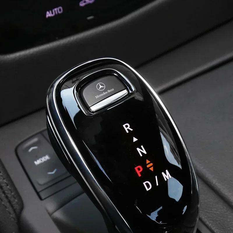AABIH1 Car Interior Dekoration Stickers Badges Auto Styling For Mercedes Benz GLK GLA A B C E Class C180 S200 S300 W176 W246 W205 W213