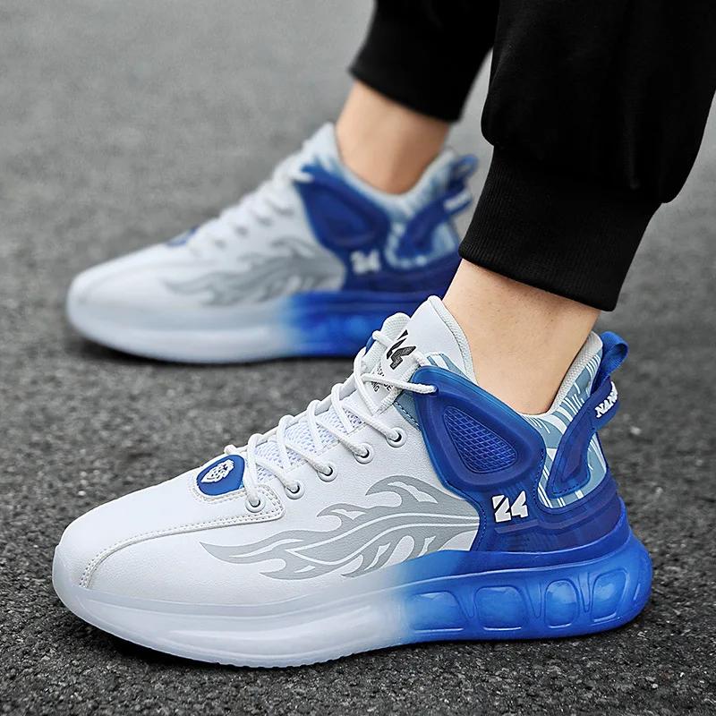 Exquisite Men's Sneakers Youth Fashion Street Photography Casual Shoes Thick soled Height Increasing Comfortable Running Shoes