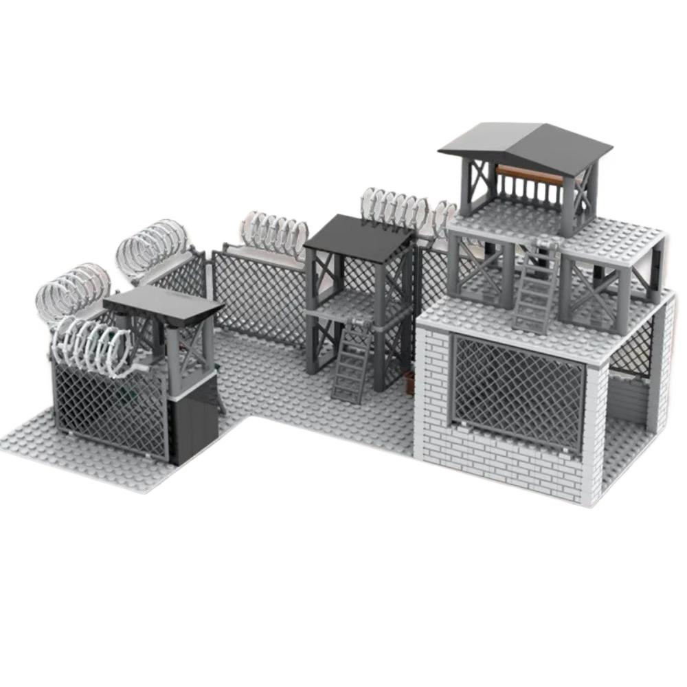 

Строительные блоки WW2 Совместимые фигурки солдат Военная база Лагерь военнопленных Блоки Оружие Строительство MOC Кирпичи Игрушки для мальчиков Подарки