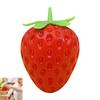 Strawberry Shaped Slow Rebound Stress Relief Toy TRP Material For Kids And Adults
