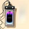 Universal Waterproof Phone Pouch with Sealed Design and Lanyard for Swimming and Diving