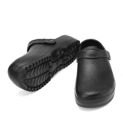 Comwarm Men New Clogs Slippers Non-slip Oil-proof Waterproof and Wear-resistant Work Kitchen Shoes Comfortable EVA Garden Sandal