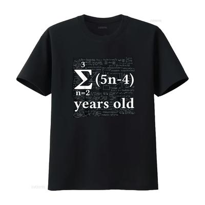 Math 17 Birthday Boy Yr Year Old Men 17th T Shirt Vintage Washed Casual Unisex Designer Clothes Slightly Graphic