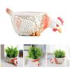 Creative Animal Shape Succulent Planter Pots Artistic Planter Great for Indoor and Outdoor Decors with Drainage Hole