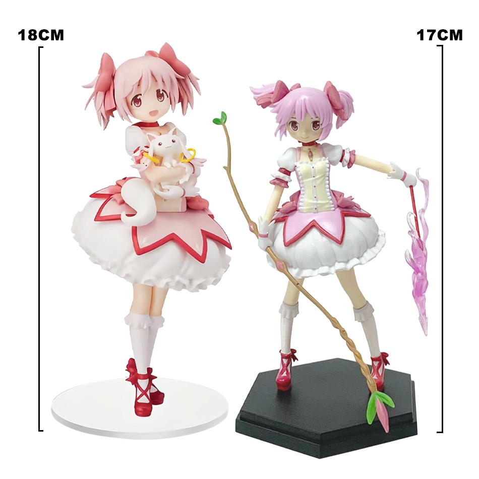 Puella Magi Madoka Magica Kaname Madoka Anime Character Models Figurines Desktop Ornaments Exquisite Toy Collection Otaku Gifts