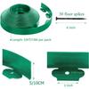 10M Flexible PVC Garden Edging with 30 Spiked Anchors Heavy Duty Lawn Border Kit Weather Resistant Landscape Tool