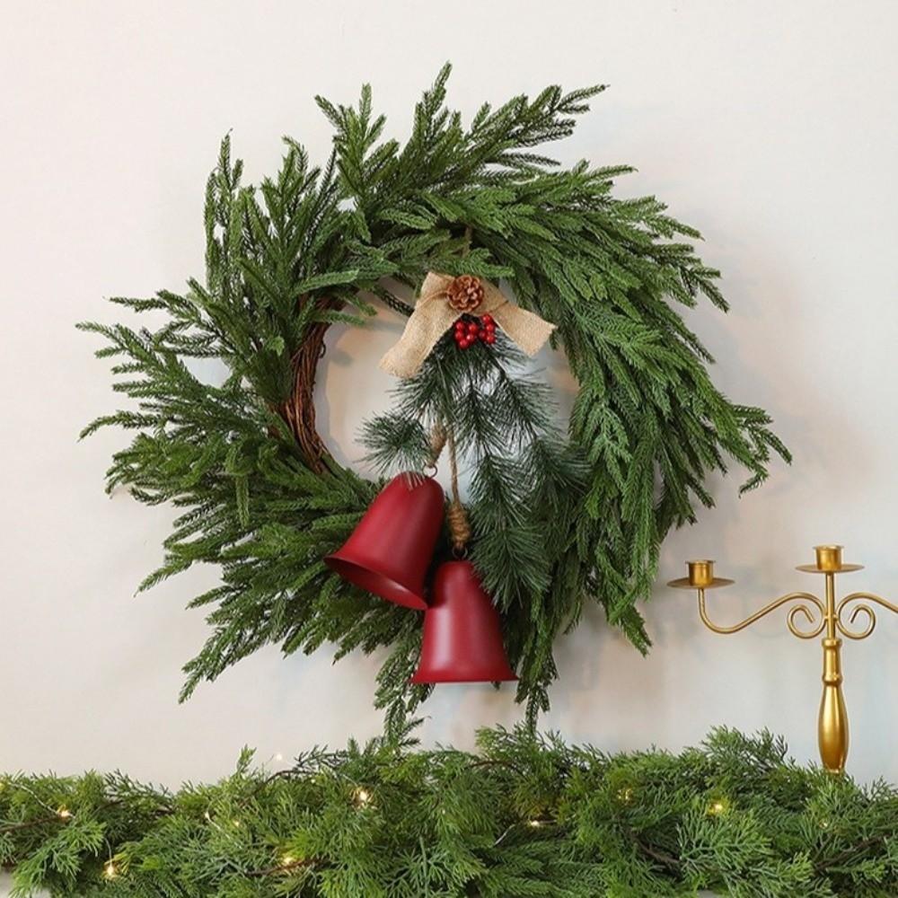Wall Hanging Christmas Tree Bow Bells Large Bells Decorative Bells  New Year