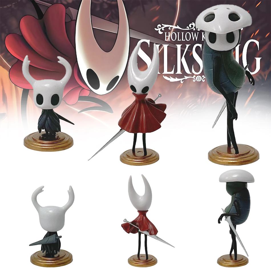 S New Hollow Knght Silksong Toys Anime Game Figure The Knight Action Figure Hornet/Seth Figurine Collectible Model Doll