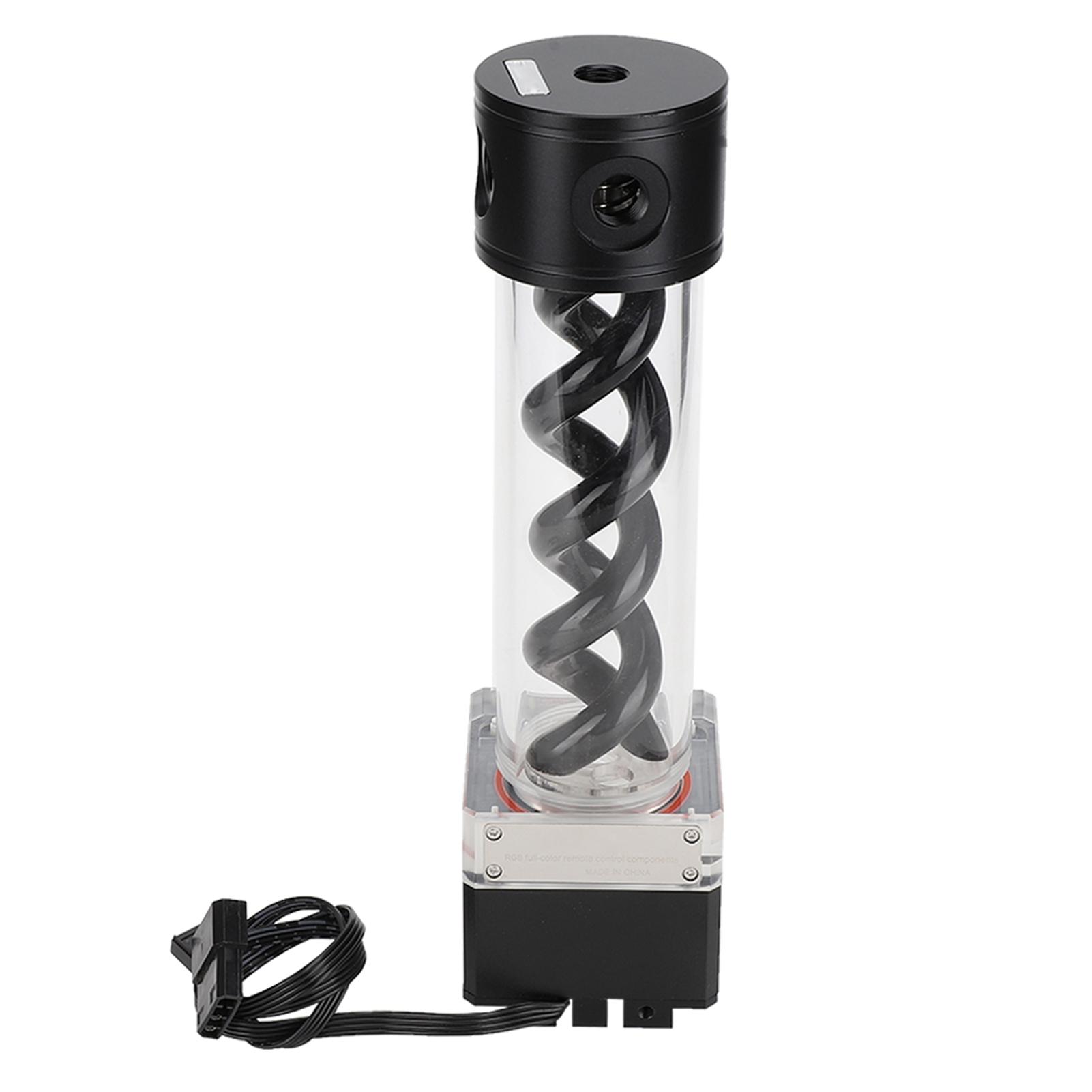 

Насос для водяного охлаждения, бак, алюминиевый анод, 4 метра, компьютерные аксессуары PUBFS6MB24 чёрный