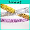 Whimsical Rain Silk Party Decorations For Weddings And Celebrations Vibrant Streamers In Gold Pink Silver Blue And Green 25cm X 2.75m