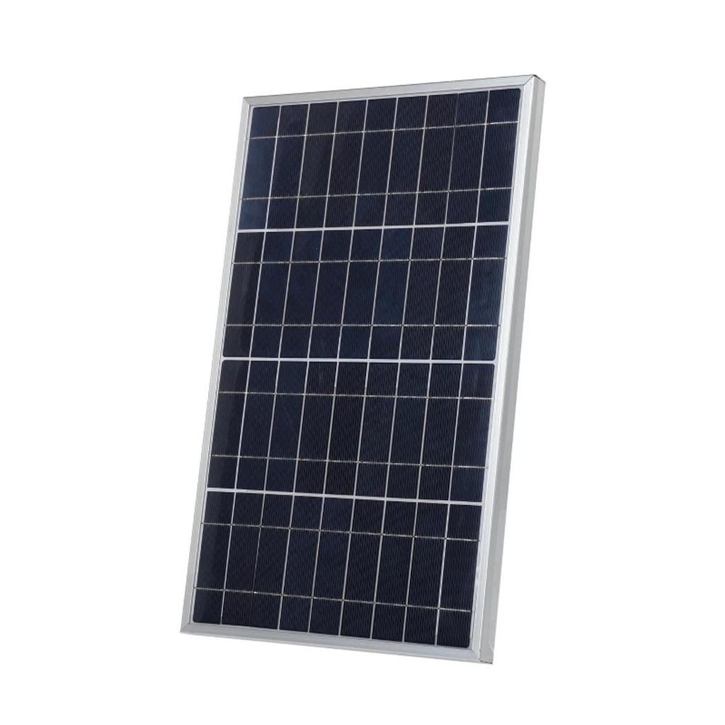 10W Framed Polycrystalline Solar Panel Kit with Controller - 12V/18V