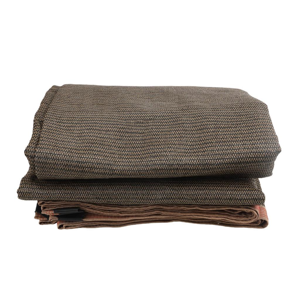 Sun Shade Cloth with Grommet 4PCS 32.81ft Rope Garden Shade Mesh Tarp Cover for Greenhouse Patio Plant Flower Doghouse