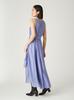 Clear Line Dress FWFO254261 BLU 1 Semi-sheer