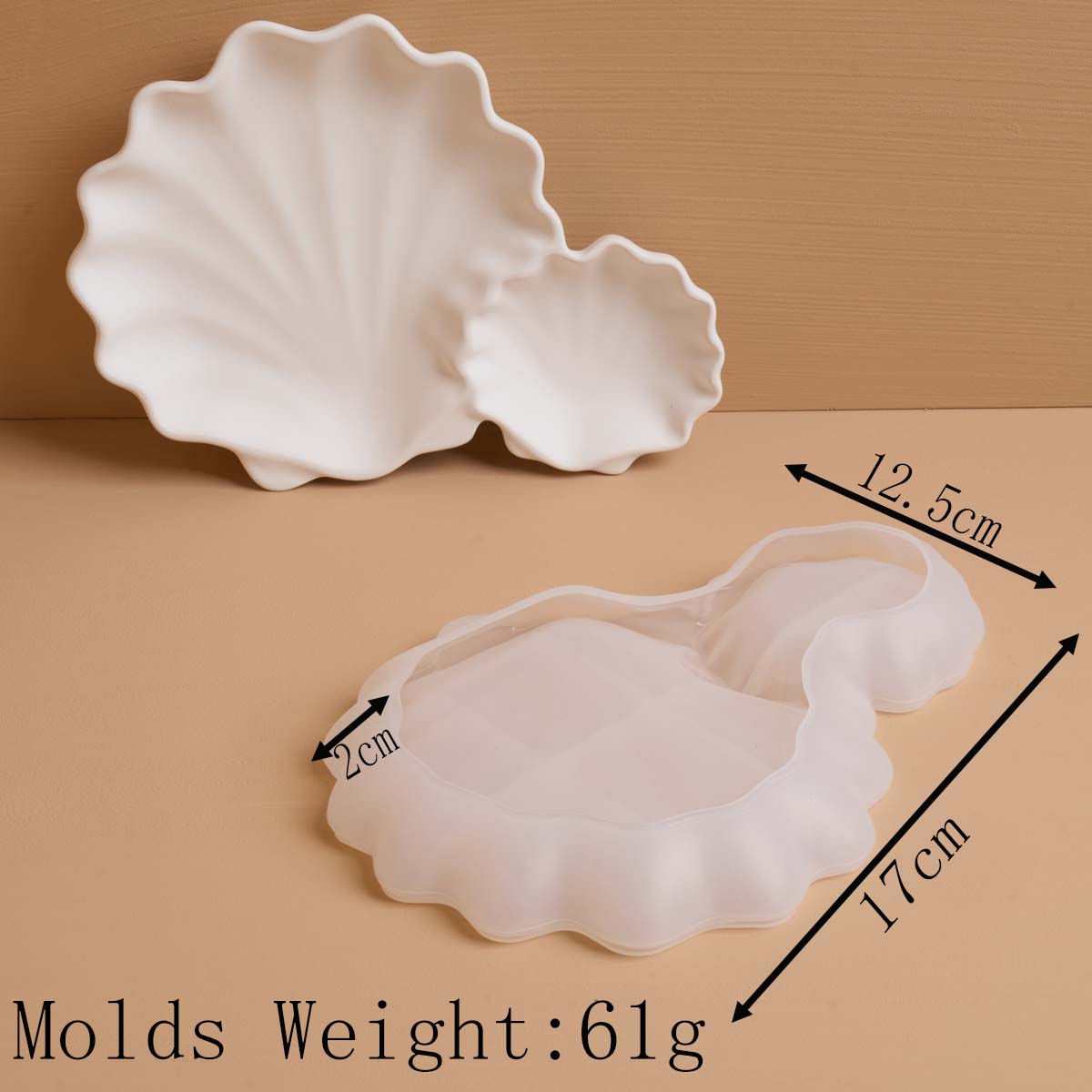 

Подставка для хранения украшений в виде гребешка своими руками, силиконовая форма, 3D-ракушка, керамическая безделушка, цементная бетонная мыльница, смоляные формы, домашний декор