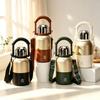 1000ml 316 Stainless Steel Vacuum Insulated Water Bottle With Handle Large Capacity Outdoor Travel Mug Customizable Business Gift