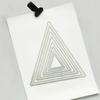 Triangular Cutting Dies Lace Embossing Die Cuts Stencil for Cardmaking DIY Alb