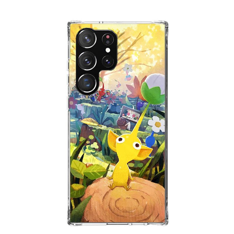Spiel P-PikminS 4 Handyhülle Für Samsung Galaxy S26 S25 Edge S24 S23 FE S22 Ultra S21 Plus S20 + Fundas Hülle Coque Galaxy S25 S2
