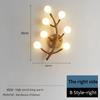 Nordic Creative Tree Branch Night Light Living Room TV Background Wall Lamp Modern and Simple Bedroom Retro Bedside Led Lighting