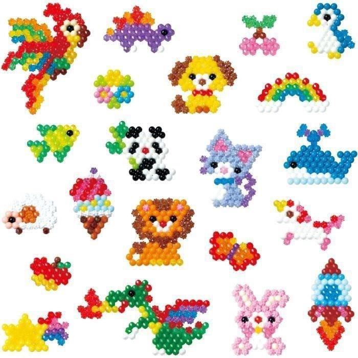 Aquabeads La mallette d'expert, Coffret 1400 perles multicolores, perles qui collent avec de l'eau, 31967, Dès 4 ans