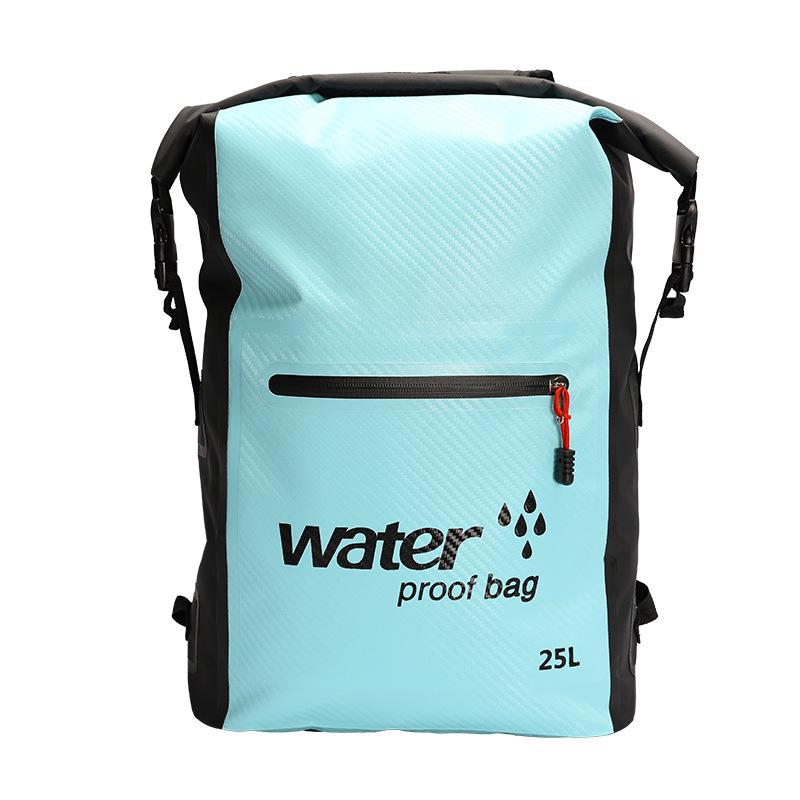 Sac étanche d'extérieur pour plage et natation - Sac à dos seau de rafting en PVC