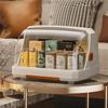 Practical-Milk Bottles With Large Drying Rack And Storage Box For Kitchen Countertops And Cabinets, Ideal For Home Organization