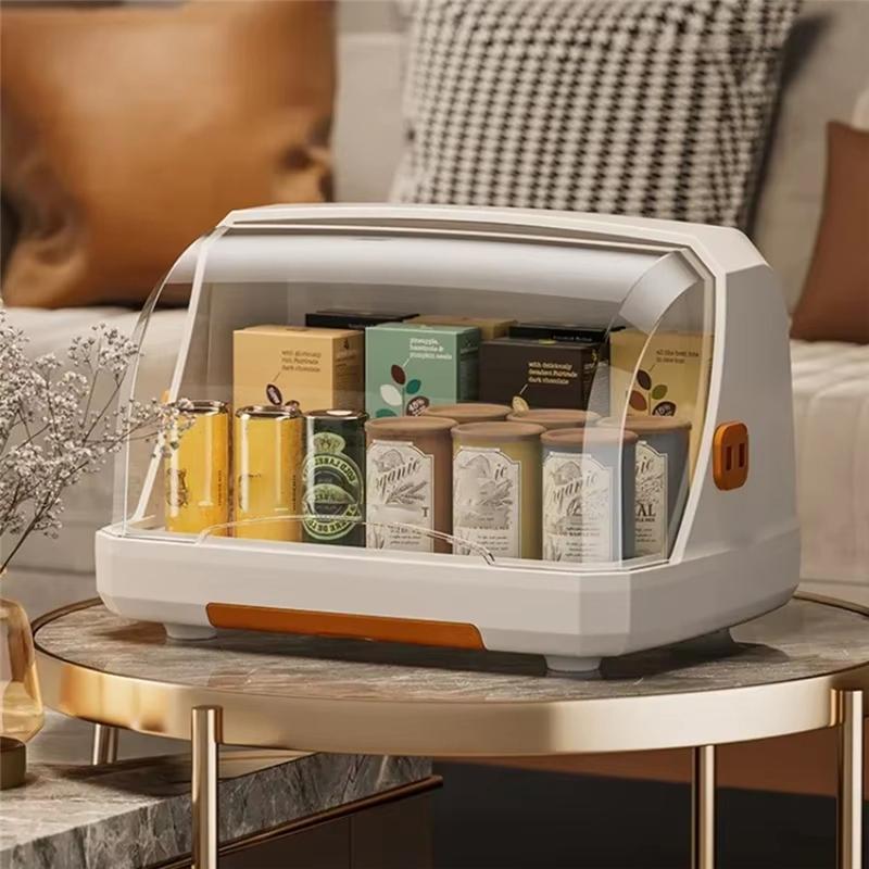 Practical-Milk Bottles With Large Drying Rack And Storage Box For Kitchen Countertops And Cabinets, Ideal For Home Organization