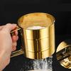 Stainless Steel Flour Sieve Cup Powder Sieve Mesh Kitchen Gadget For Cakes Hand-Screened Sugar Mesh Sieve Baking Sieve