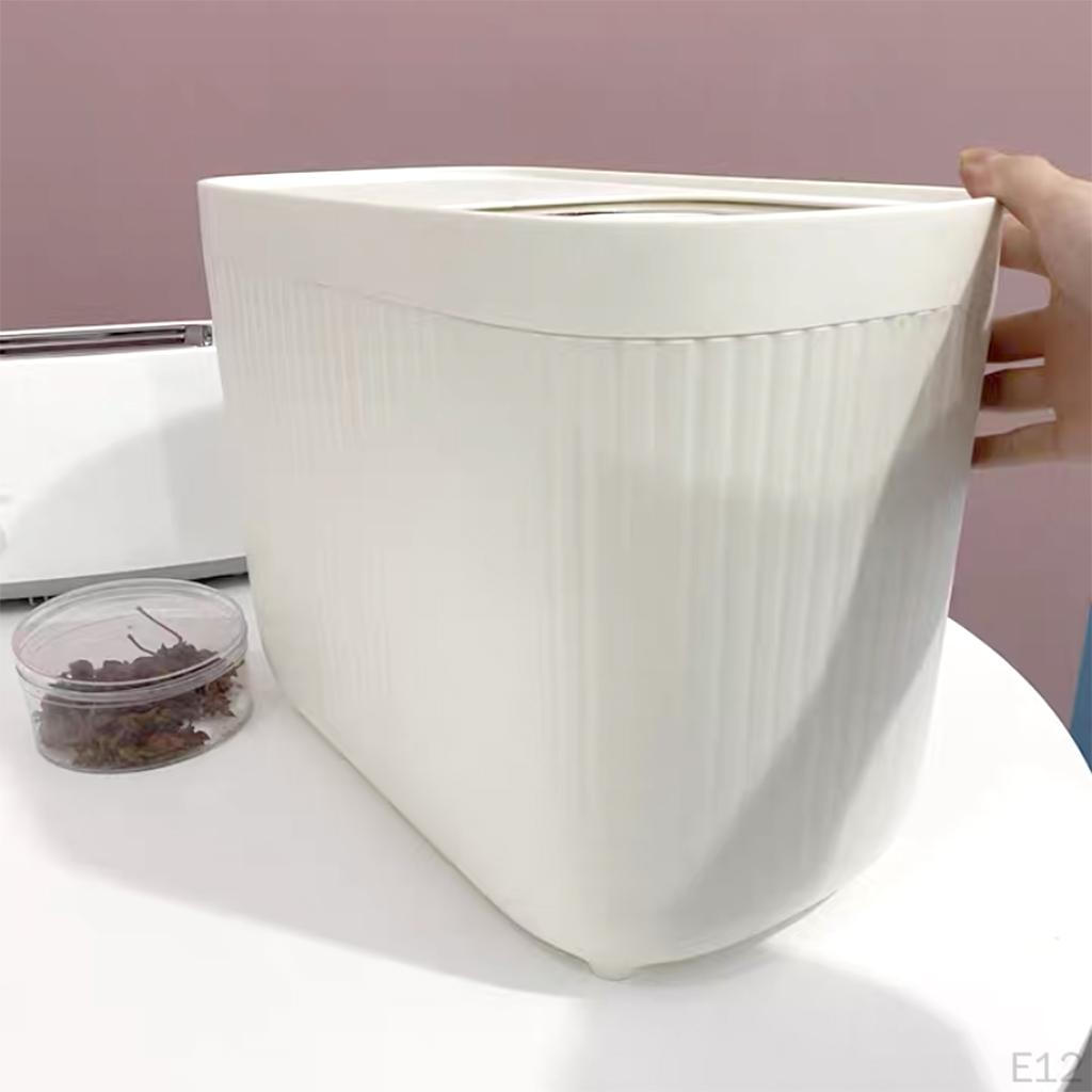 Mehl Müsli Aufbewahrung 10kg Vorräte Schreibtisch Versiegelbarer Eimer Vorratskammer Behälter Haushalt