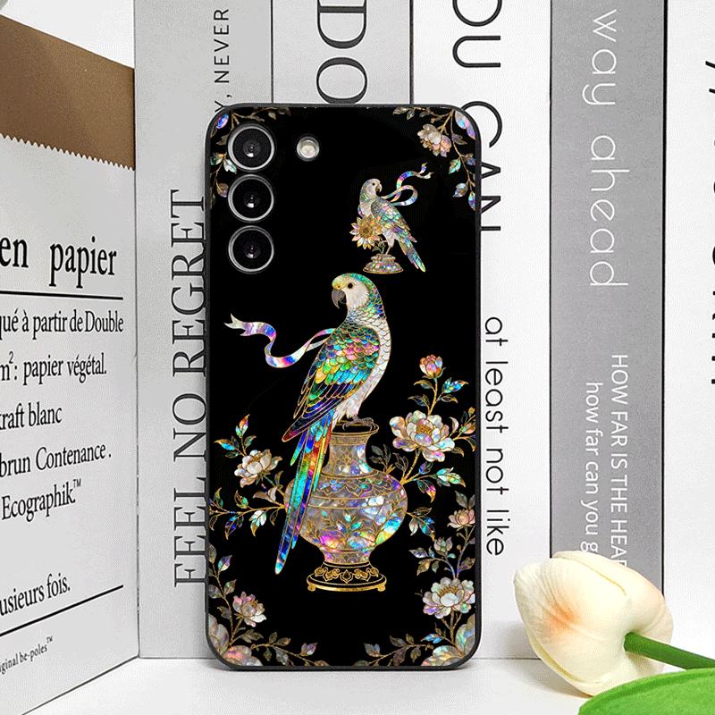 

Chinese-style Dragon Leopard Marble Texture Printed Phone Case for Samsung Galaxy A56 A14 A55 A16 A54 A36 A53 A52 5G Soft Cover Galaxy A40