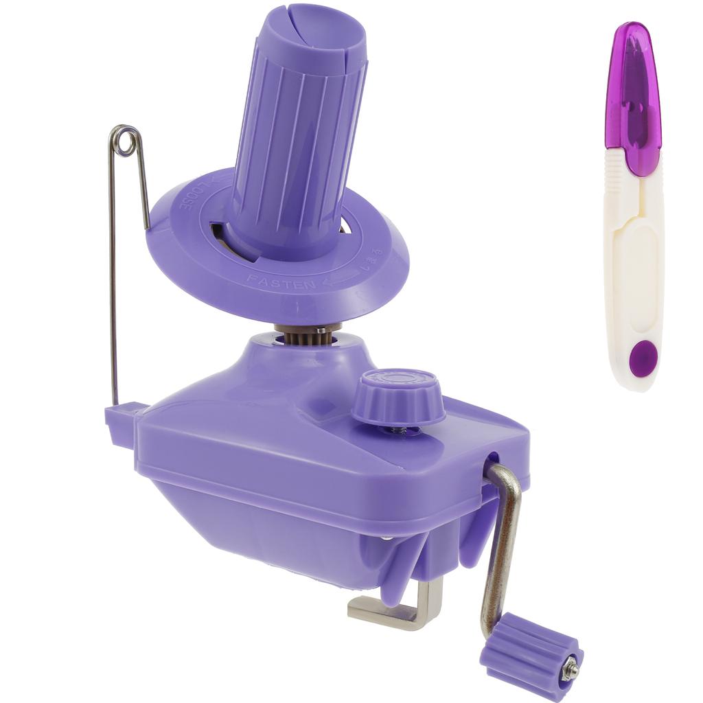 Yarn Ball Winder Manual Yarn Winder Low Noise Yarn Spinner Detachable Wool Winder Lightweight Yarn Ball Spinner Knitting Yarn